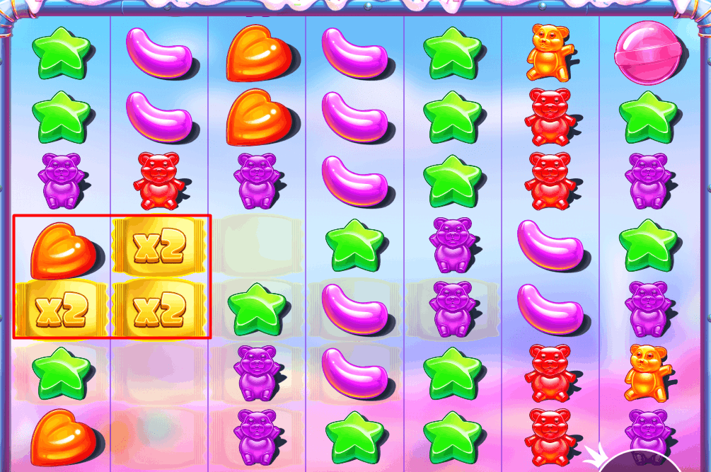 multiplicateur dans Sugar Rush